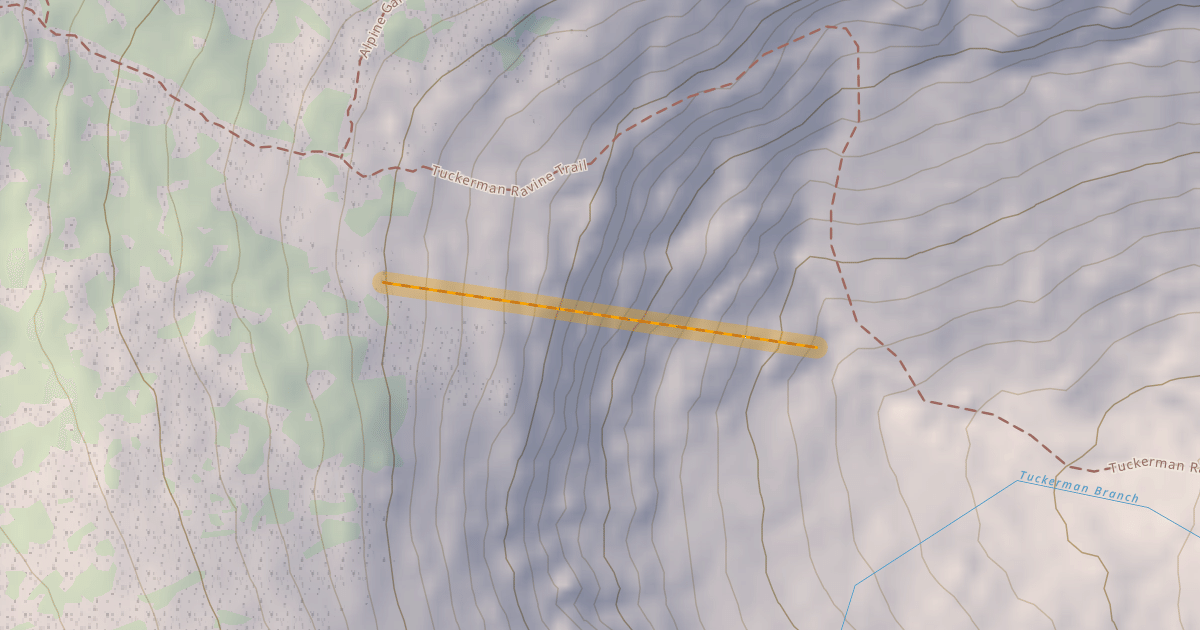 Map preview of The Icefall