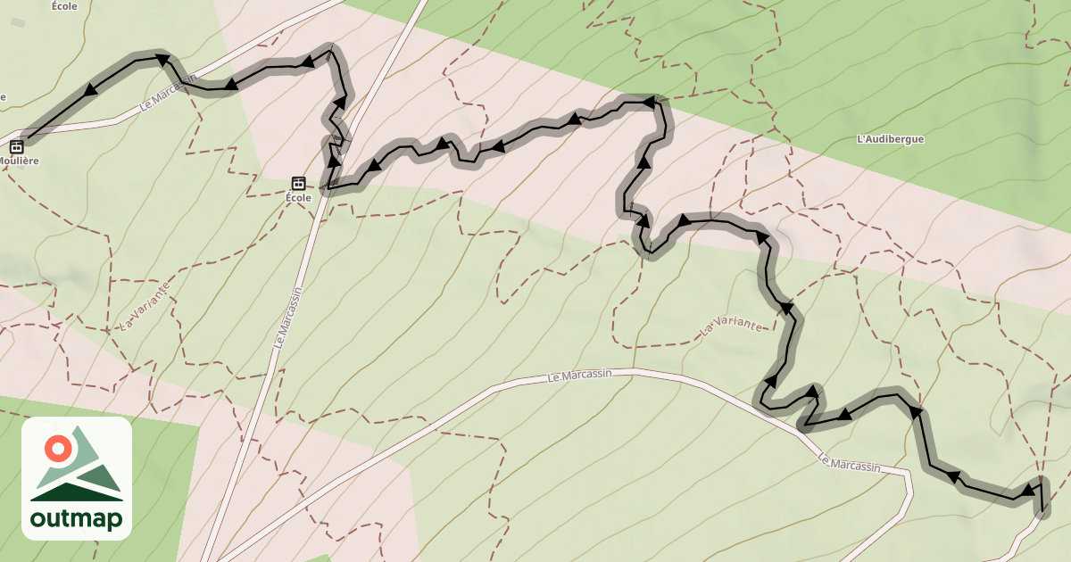 Map of La Coupe Régionale