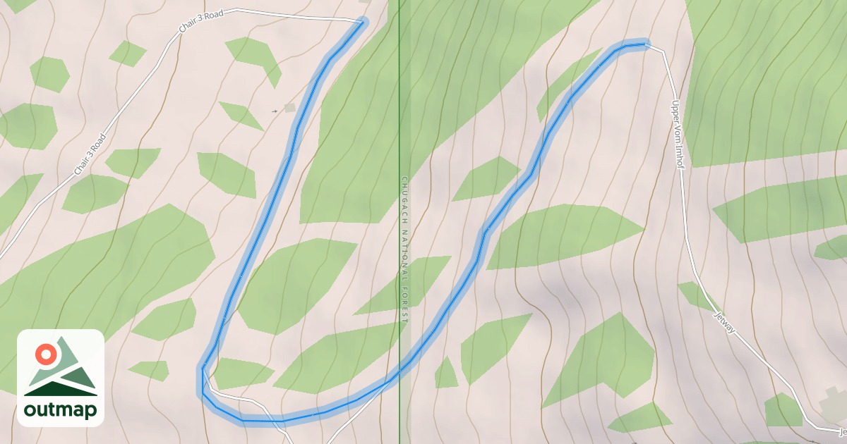 Map of Lower Vom Imhof