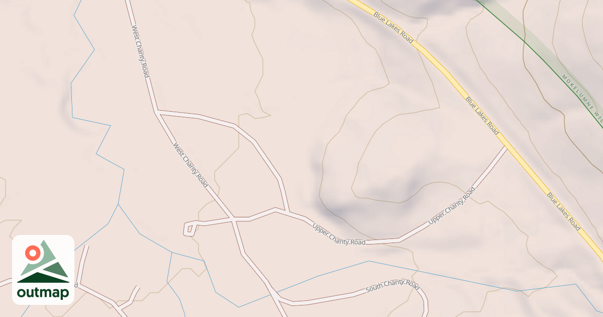 Map of CHARITY SPUR D