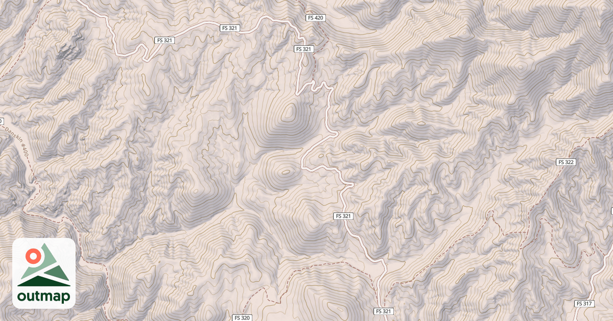 Map of Danskin #321