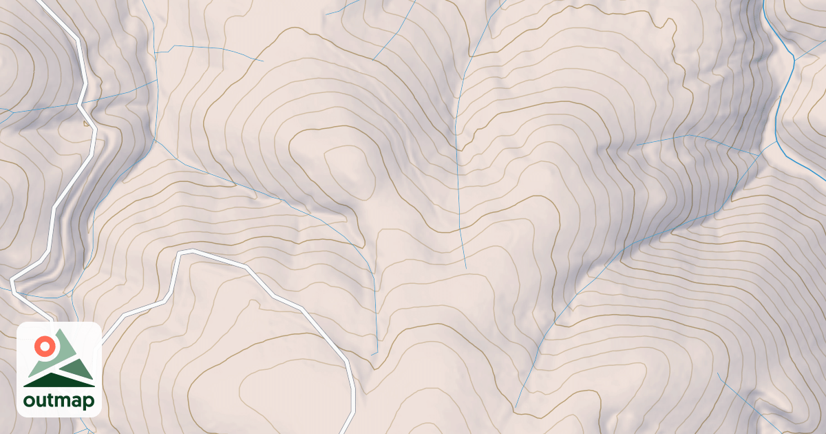 Map of COLDWATER SPUR S