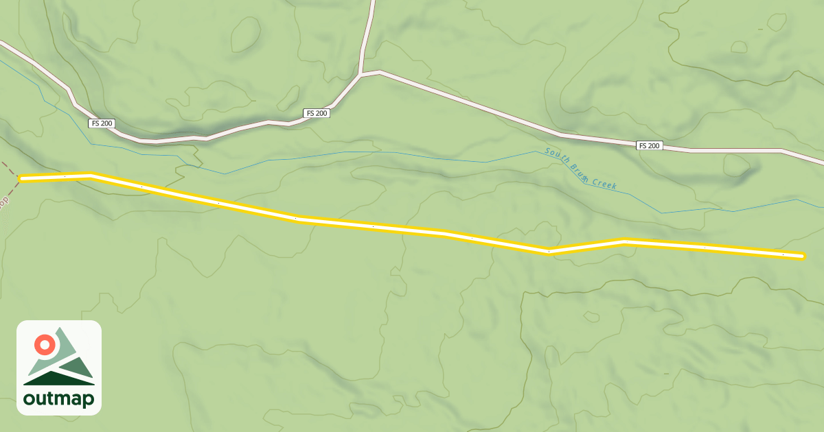 Map of There & Back Trail