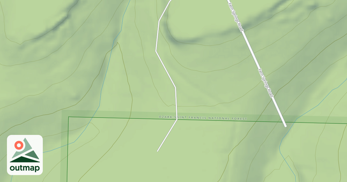 Map of USFS Motor Vehicle Use Map Roads {DBD307D7-2F75-4CE3-B889-75FCE27DD18A}