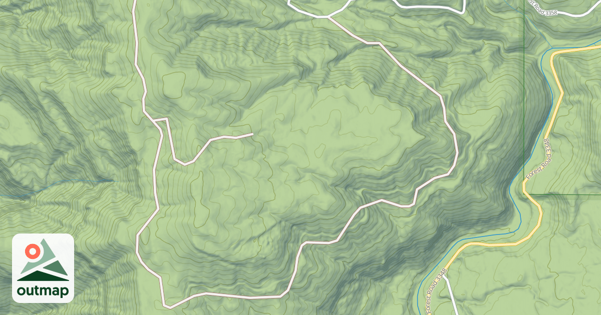 Map of LOCKHART RIDGE