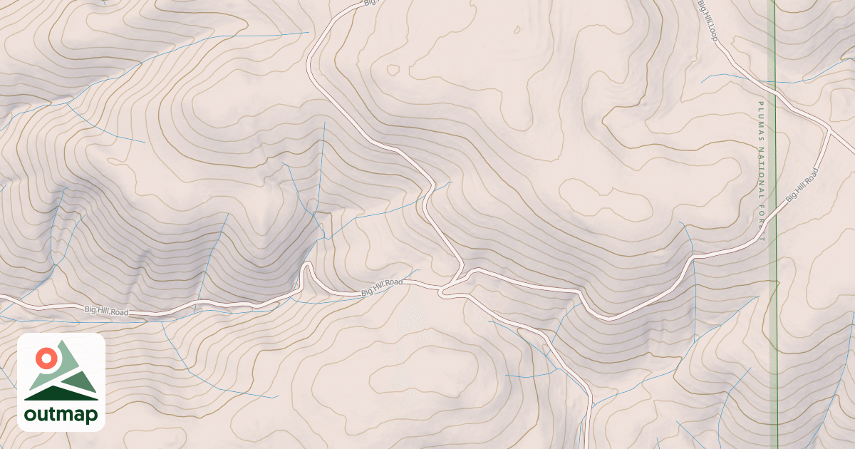 Map of BIG HILL