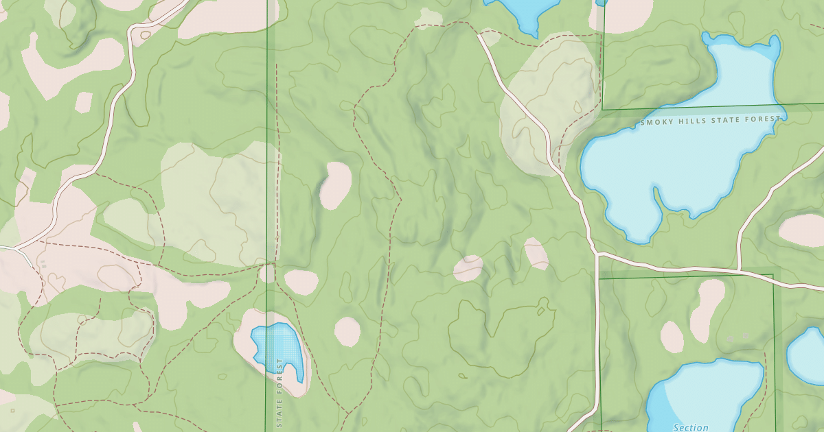 Map preview of Smoky Hills