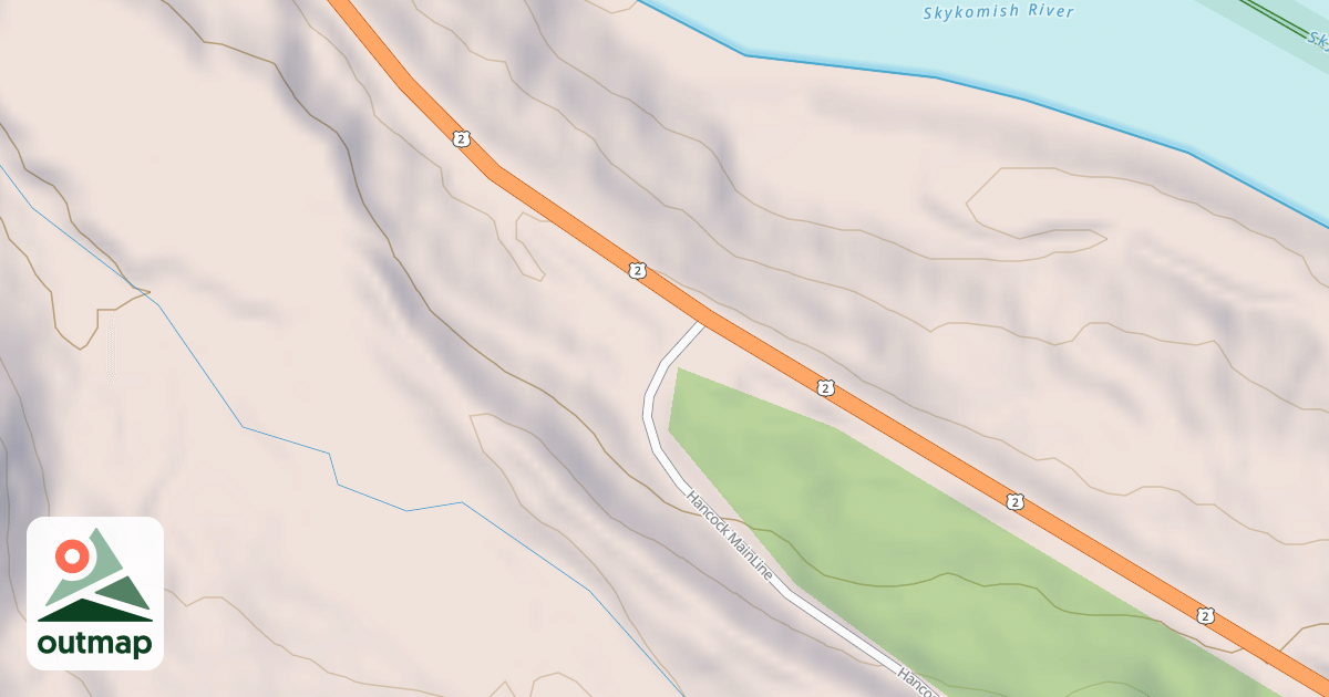Map of NORTH FORK TOLT RD 261