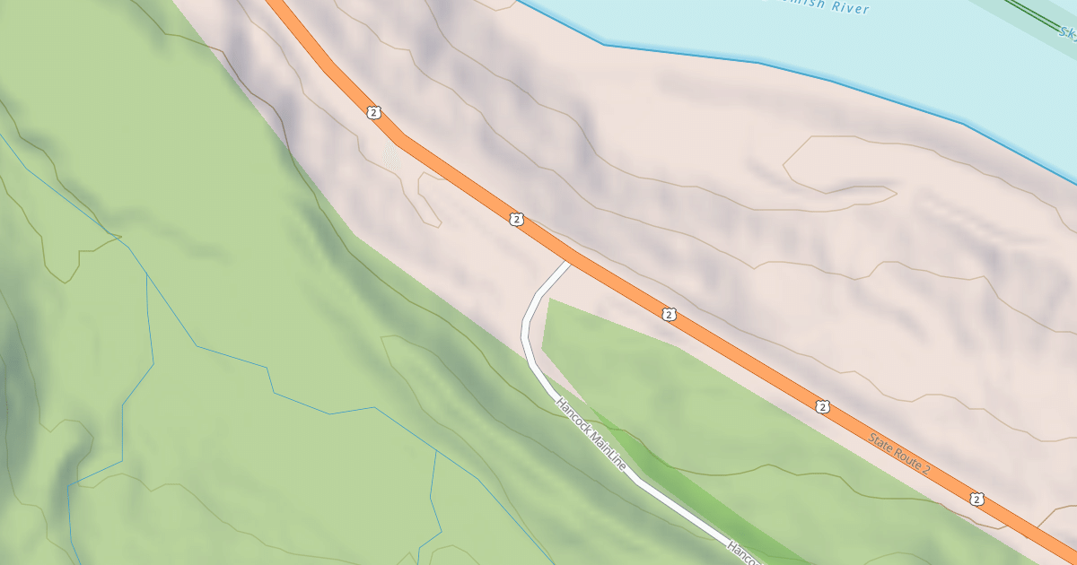 Map preview of NORTH FORK TOLT RD 261