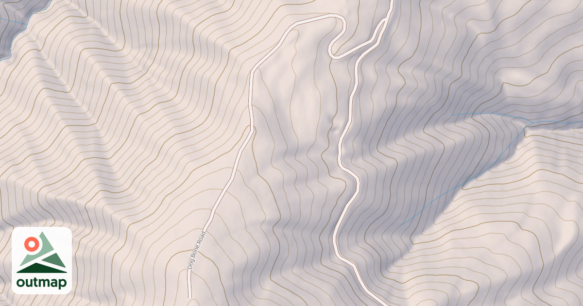 Map of DOG BONE