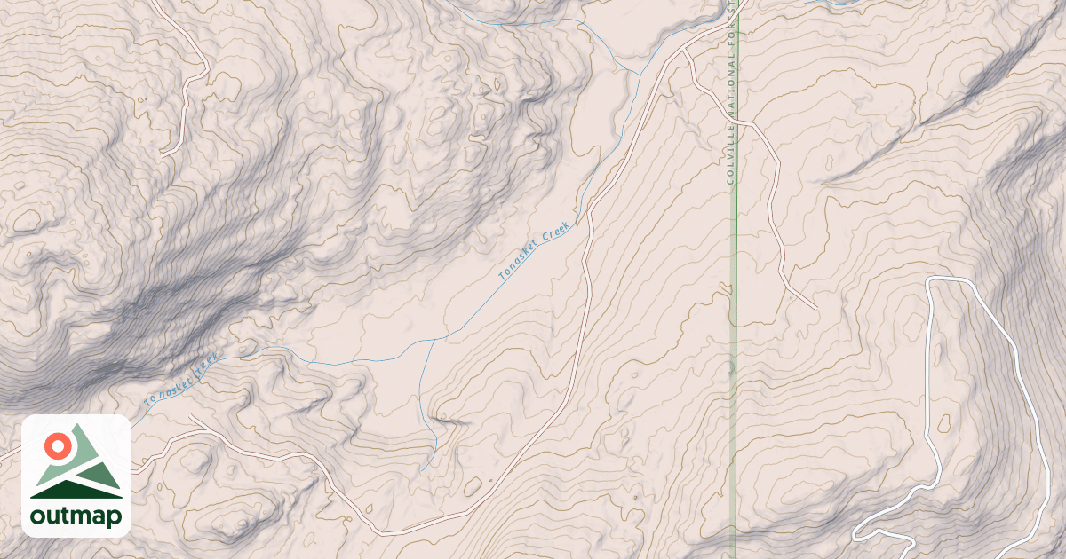 Map of HALEY MTN
