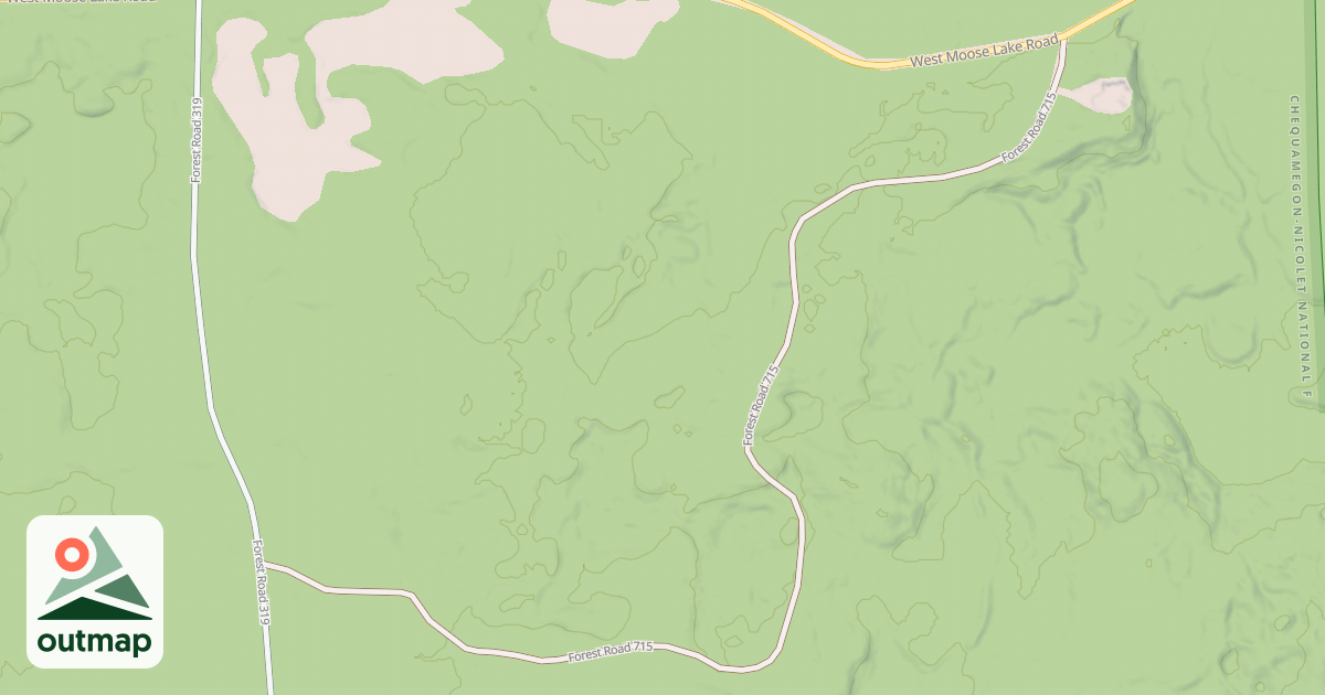 Map of FR 715