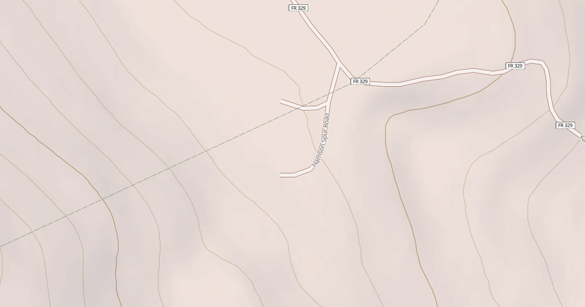 Map preview of HARRISON SPUR