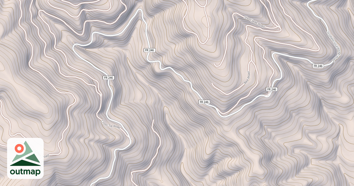 Map of DEADHORSE LOOP