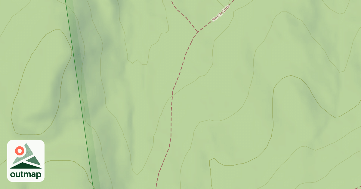 Map of Northside Trail