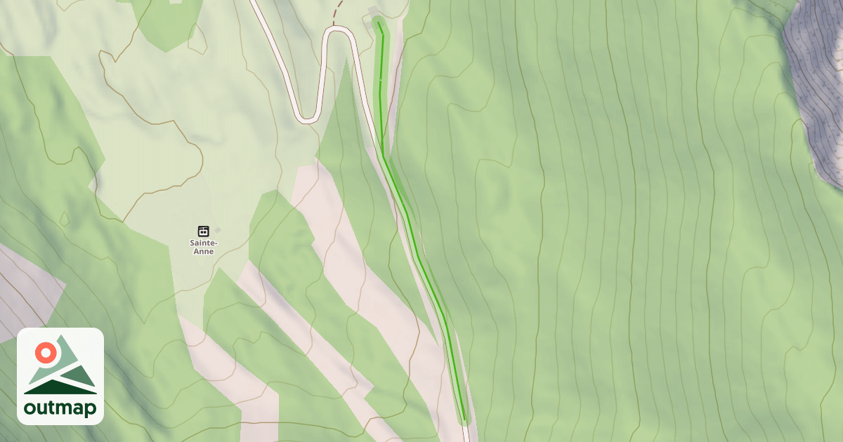 Map of Retour Ceillac