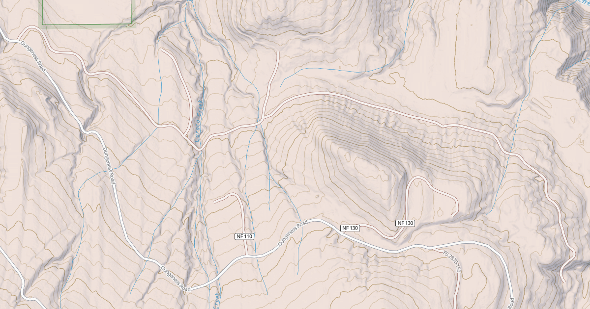 Map preview of USFS Motor Vehicle Use Map Roads {C27067F8-A859-49E9-9C0F-5A09512661CE}