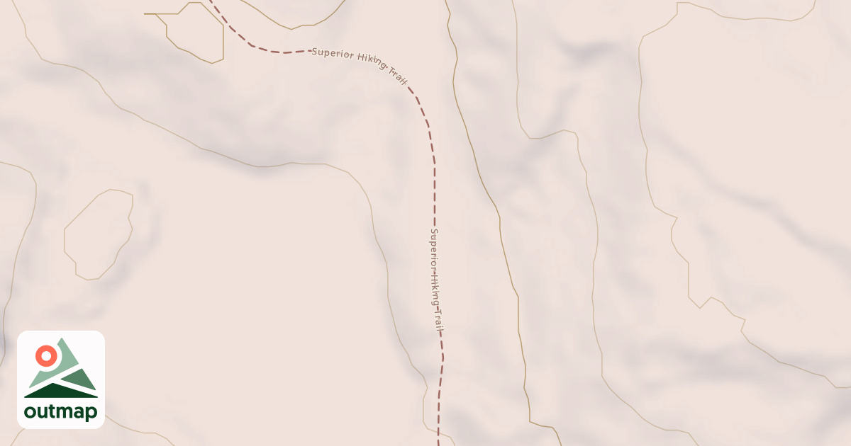 Map of Hovland Woods Trail