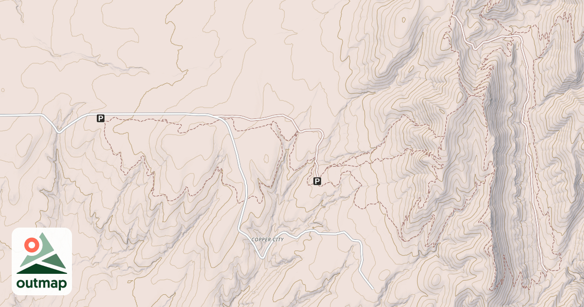 Map of BLM National GTLF Public Motorized Roads 4883f99e-5d10-415b-99a0-192d20cc7af3