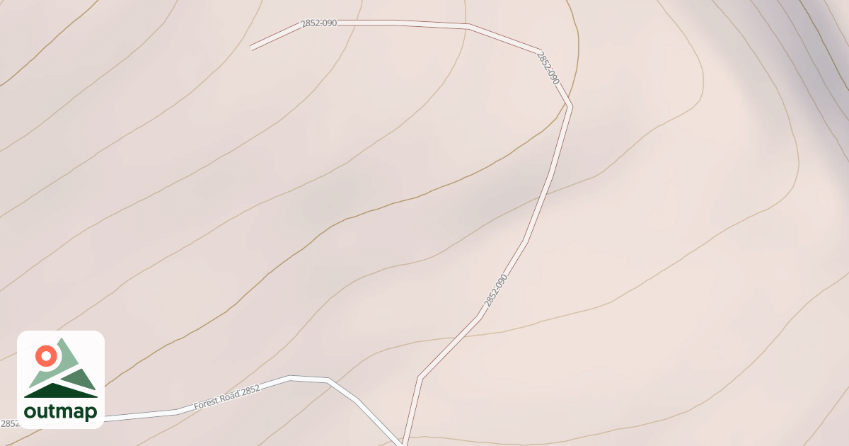 Map of USFS National Forest System Roads {E12FAC00-B80E-4ED0-B24C-A4BF98C1DB4D}