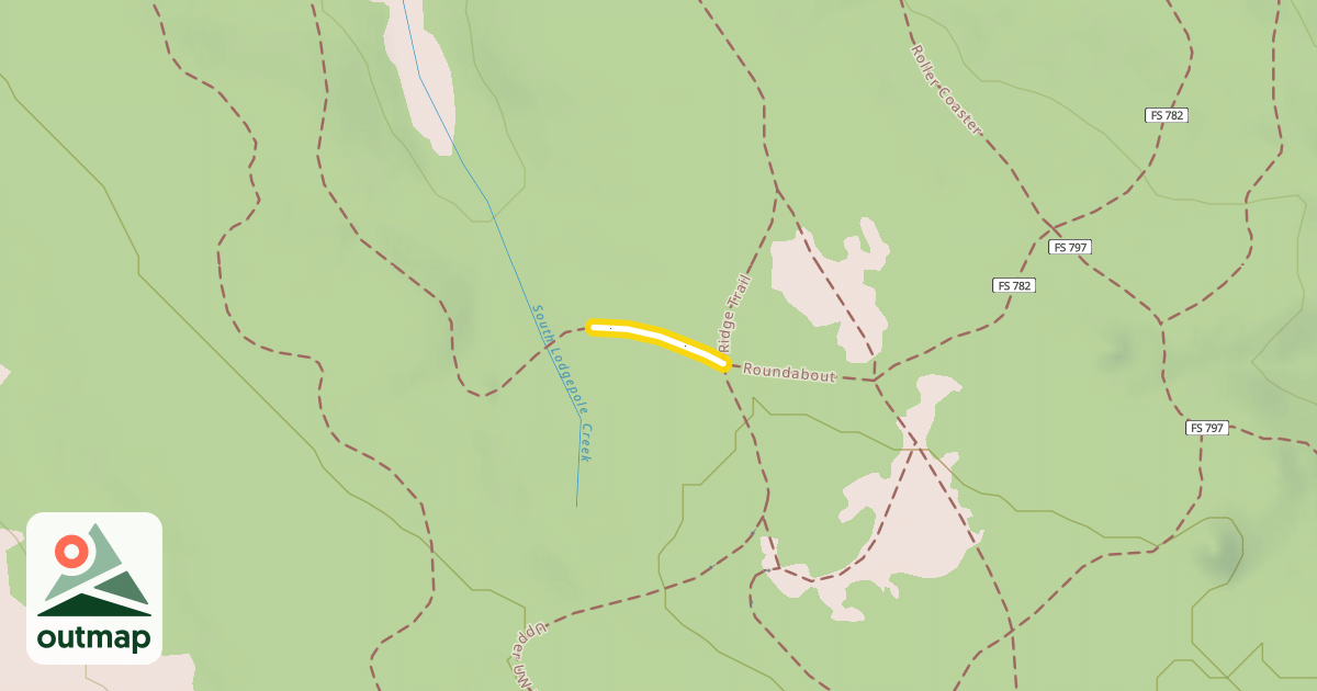 Map of Meadow Trail