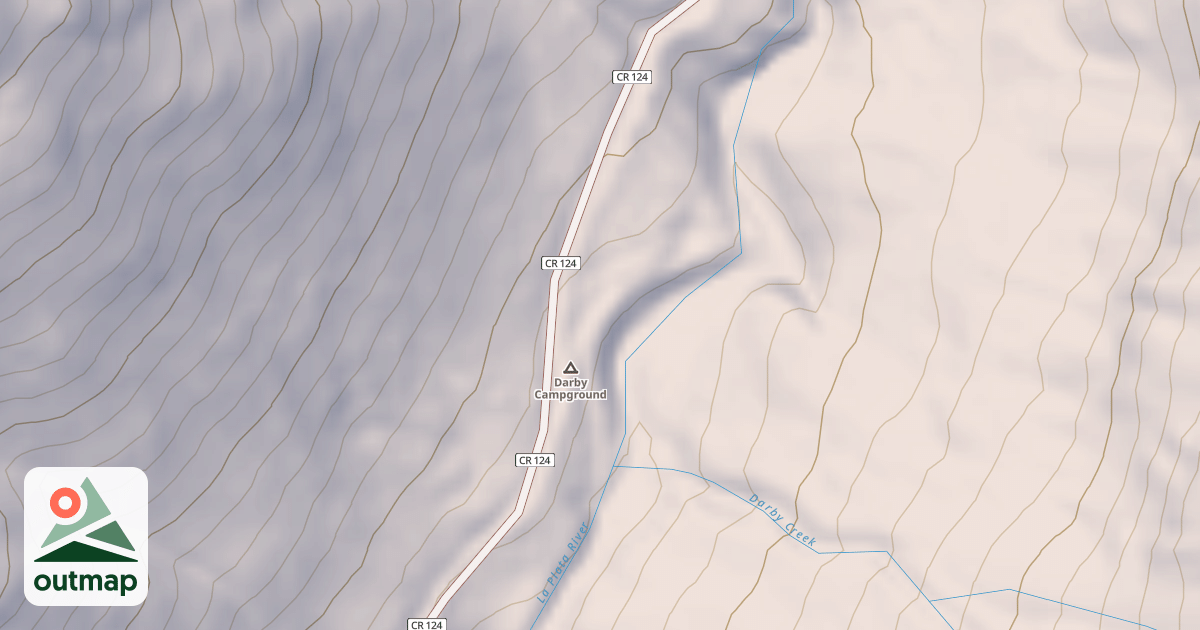 Map of DARBY CAMP