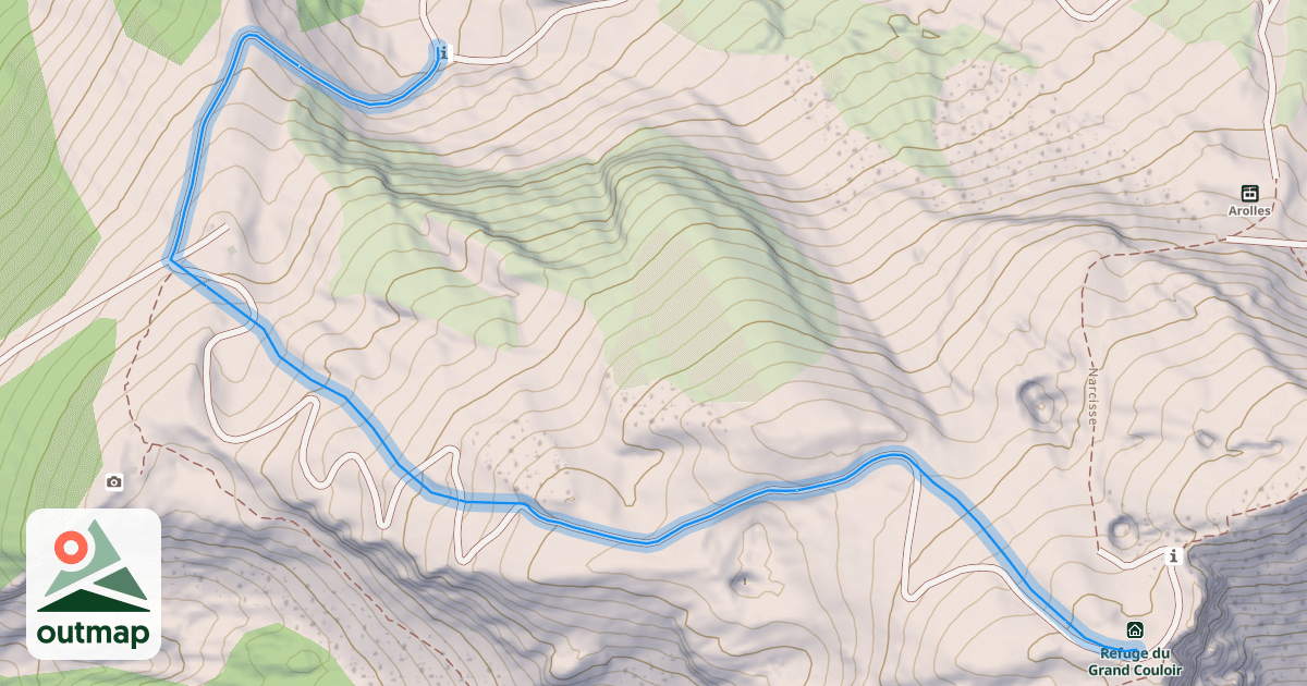 Map of Choucas