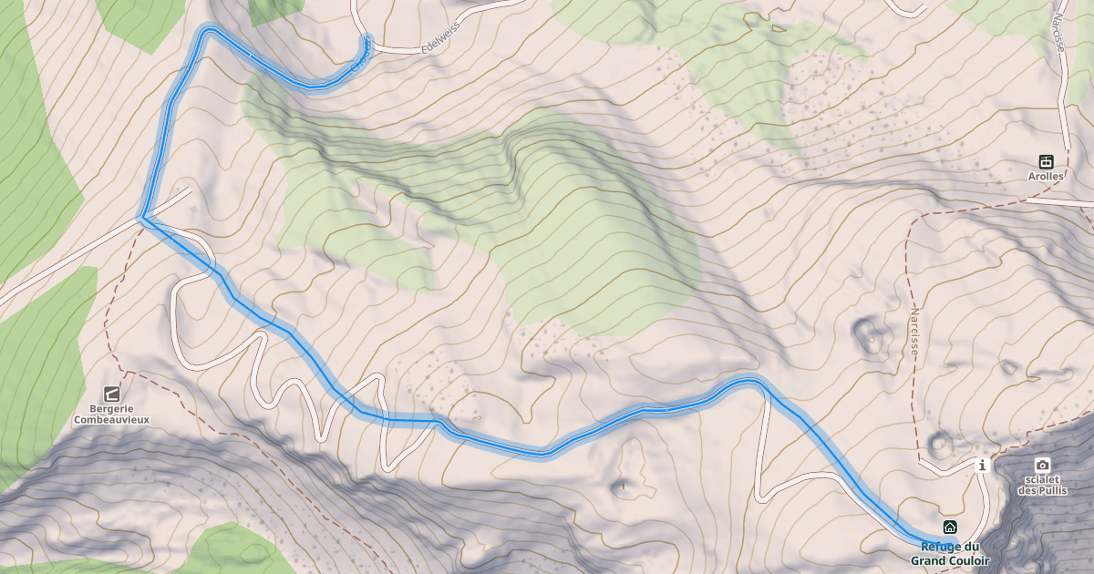 Map preview of Choucas