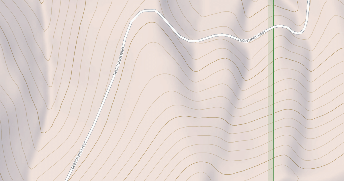Map preview of DEVILS NOTCH