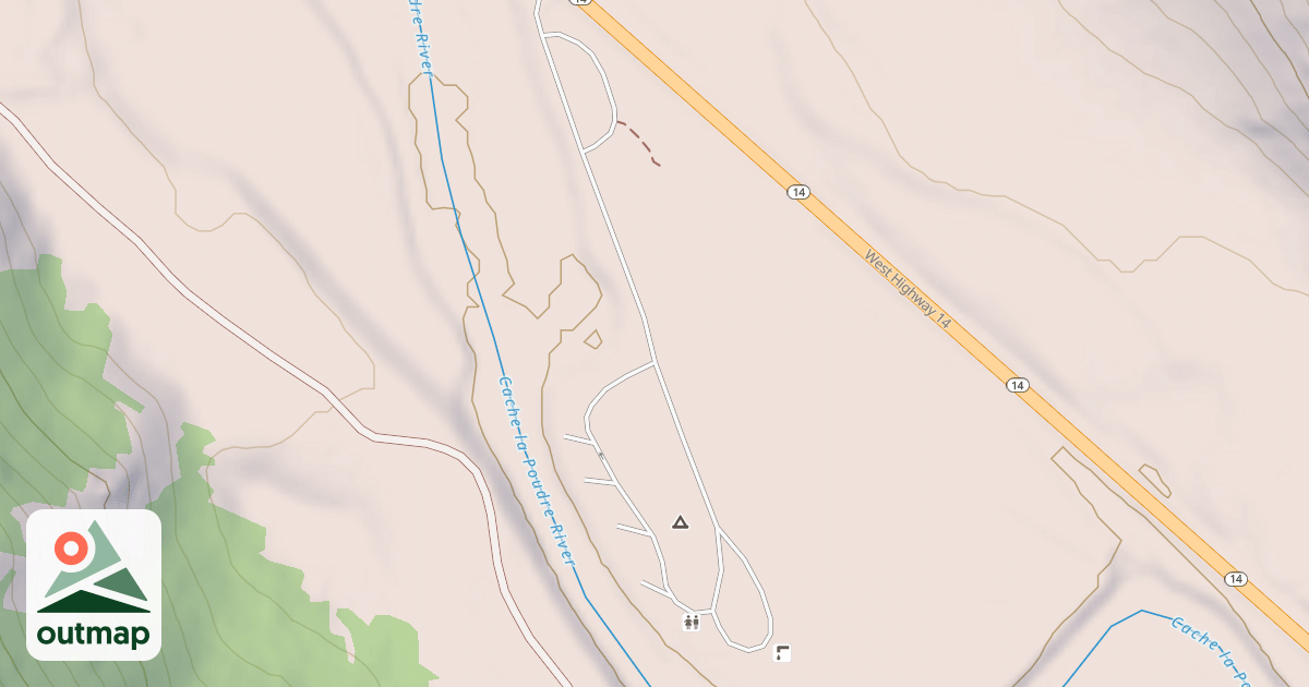 Map of BIG BEND C.G.