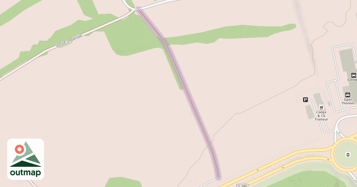 Map of Route du Croset