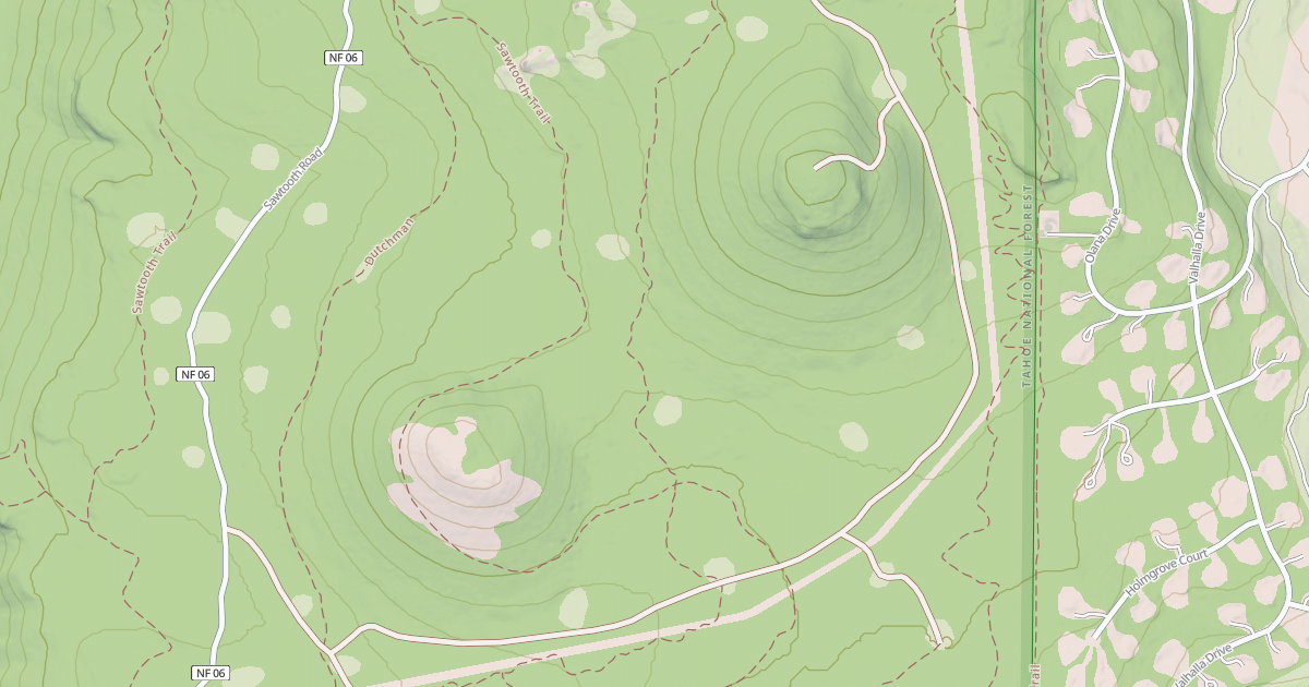 Map preview of BALD MTN