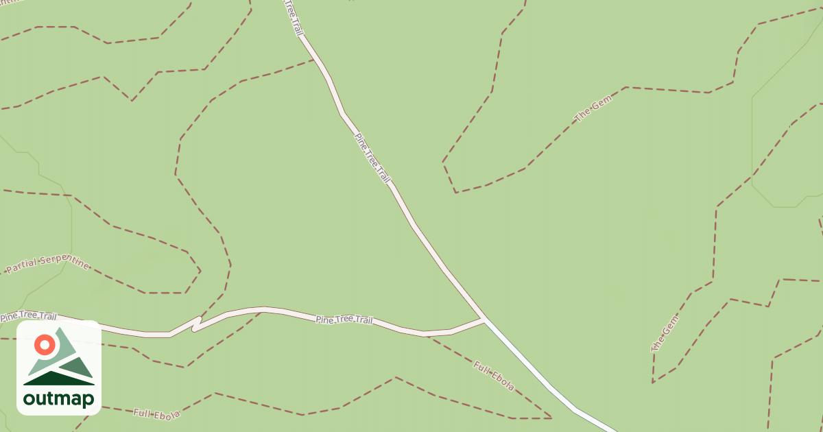 Map of Edmond House Trail