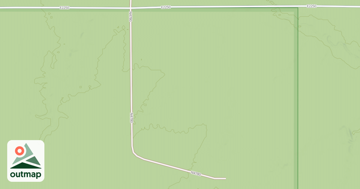 Map of WATER OAK