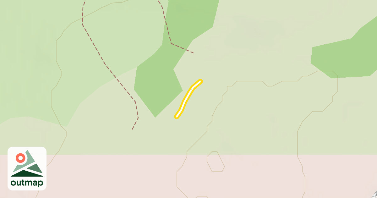 Map of Alpine Meadows Loop