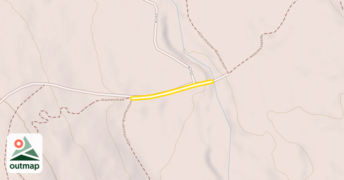 Map of Homestead