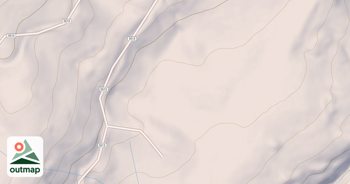 Map of CHIQUITO CANYON T3