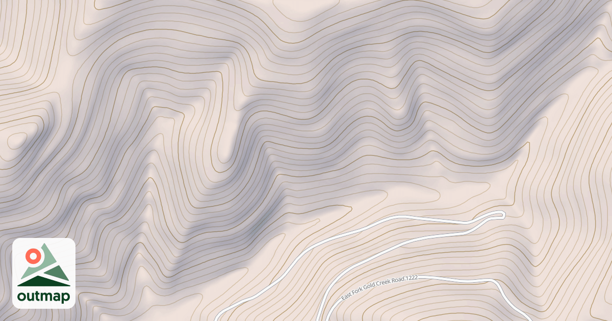 Map of Easy Gold Ohv