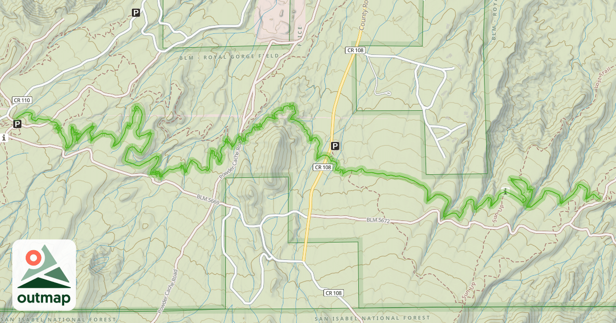 Map of Little Rainbow