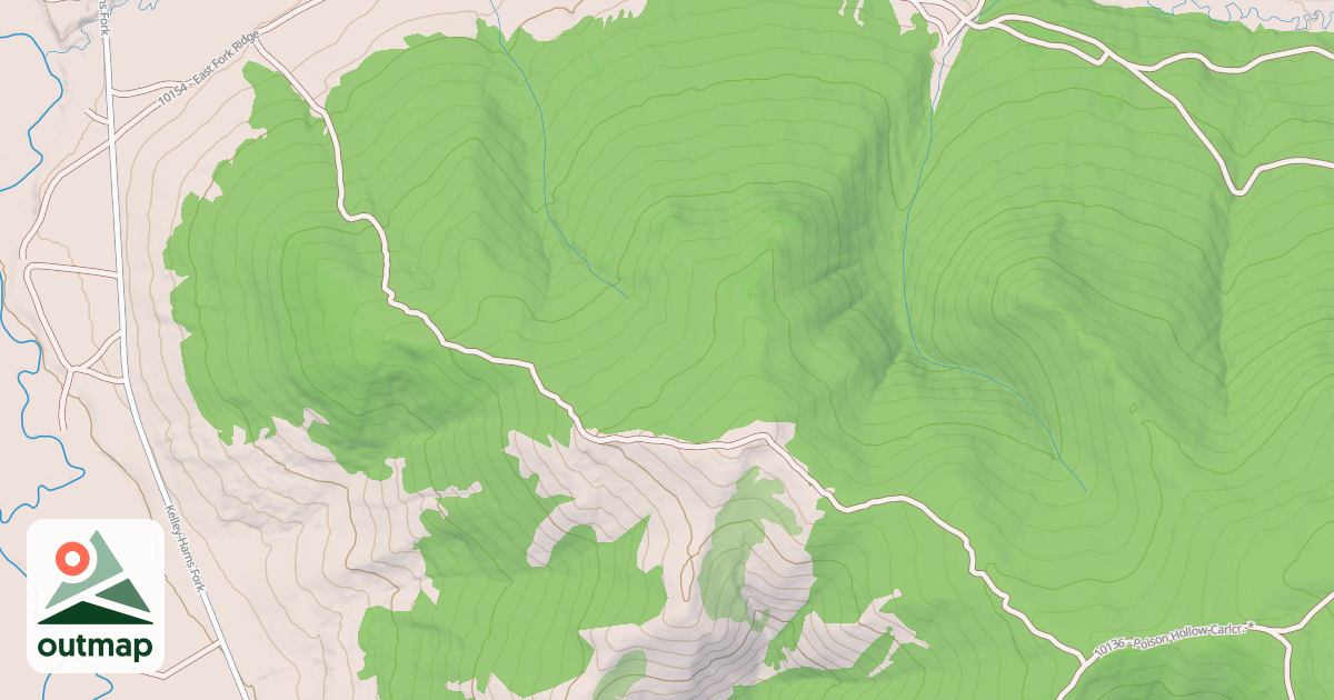 Map of Poison Hollow Connector