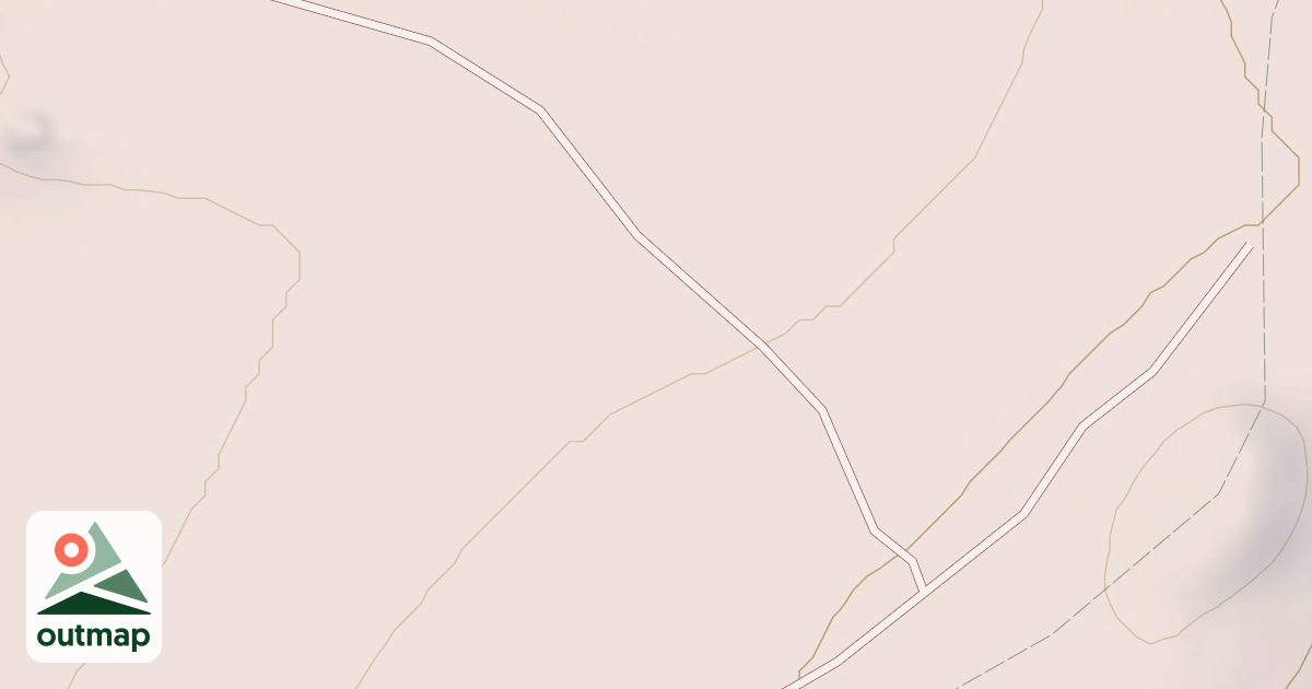 Map of BANNER CREEK SPUR