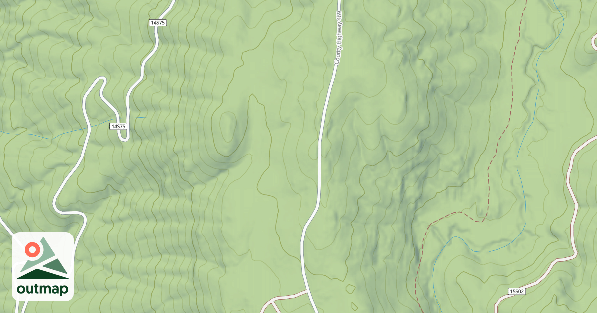 Map of DRY CR.