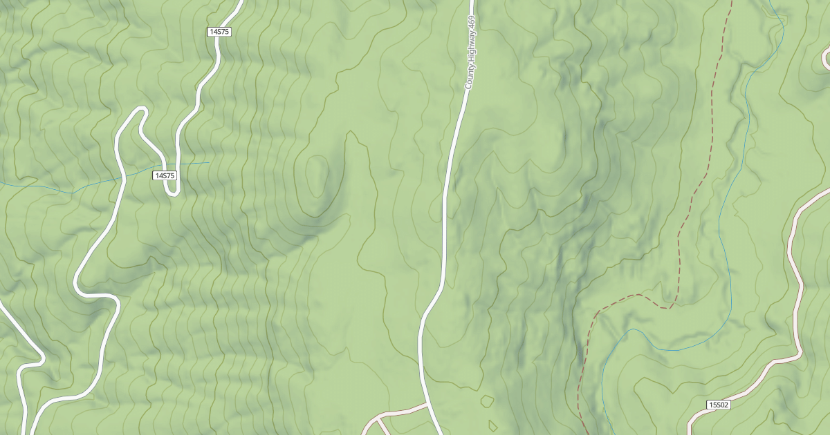 Map preview of DRY CR.