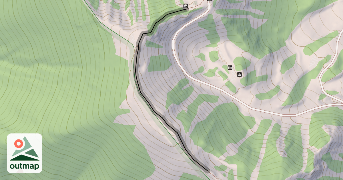 Map of Highline Ridge