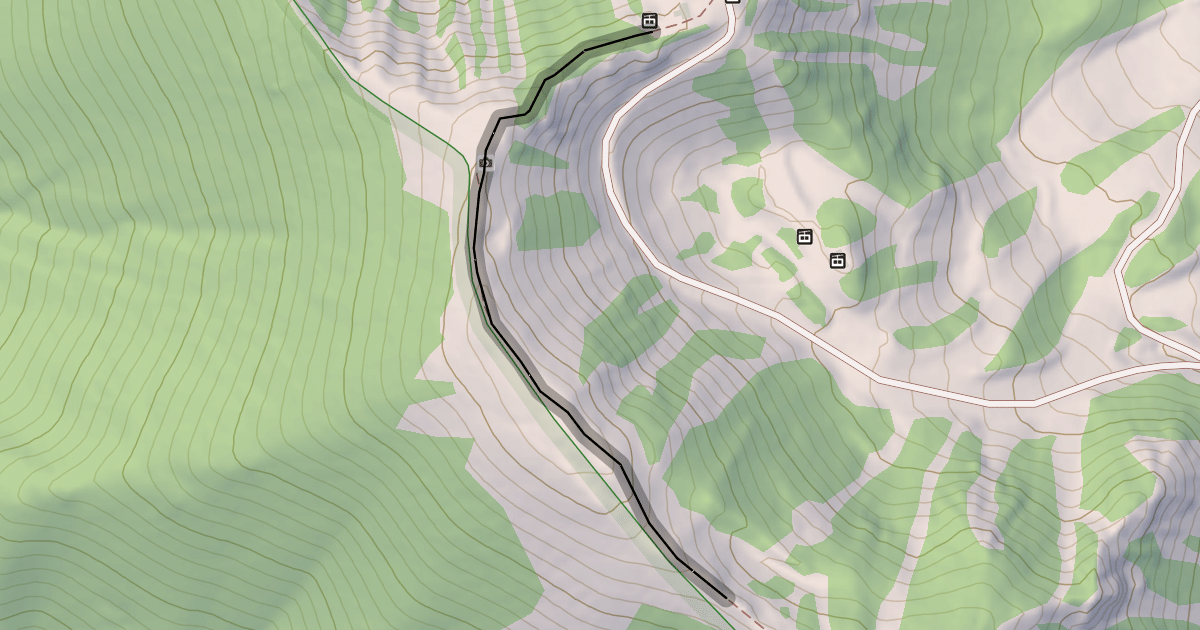 Map preview of Highline Ridge
