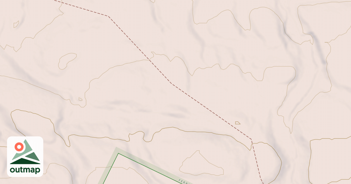 Map of Jones Lake Trail