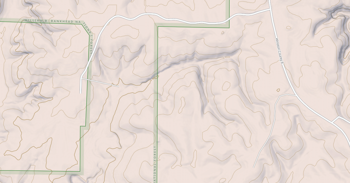 Map preview of TIG RIDGE