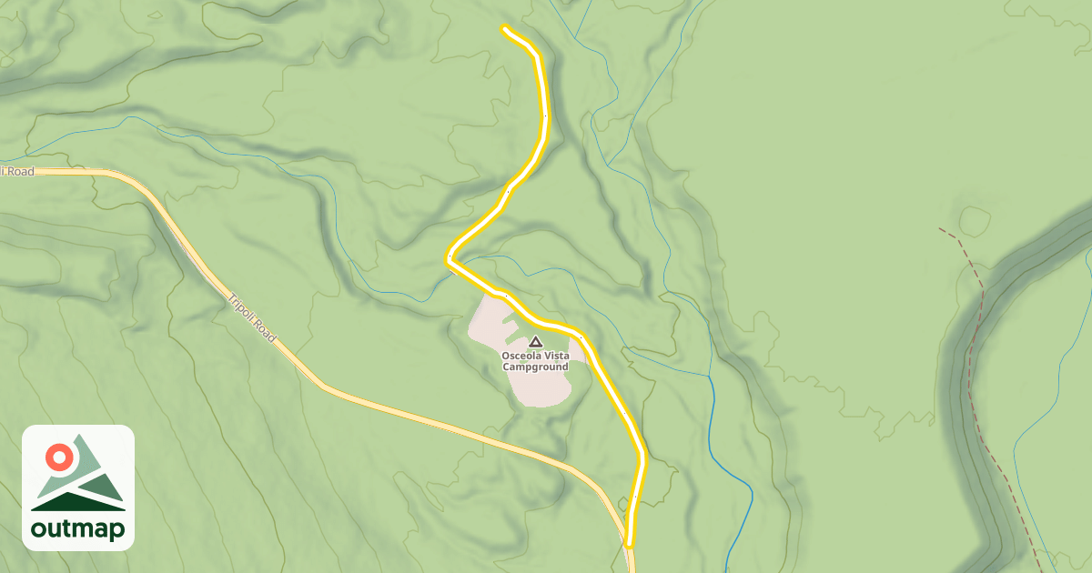 Map of Fire Road 203