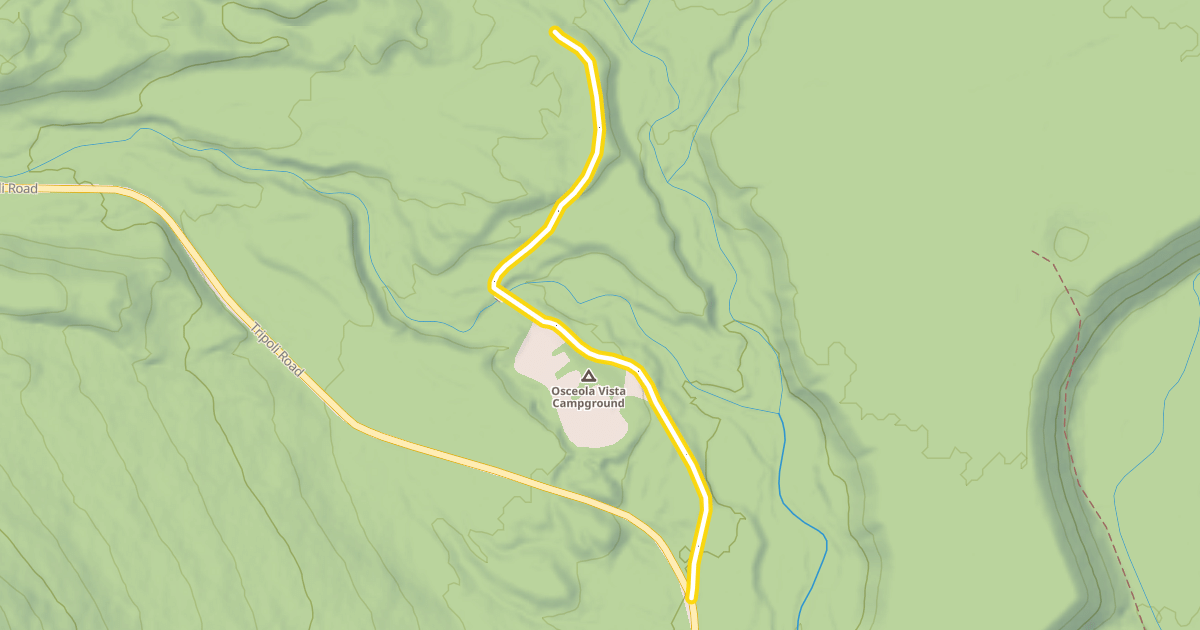 Map preview of Fire Road 203