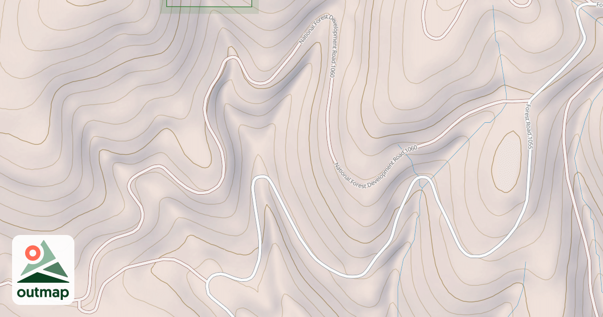 Map of USFS National Forest System Roads {1544F5DE-5E09-4CD0-9D1E-2E680F956E2E}